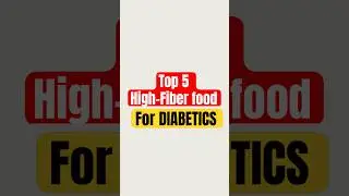 5 Fiber Rich food for Diabetics #shorts #health
