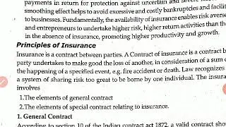 Essentials of Insurance Contracts