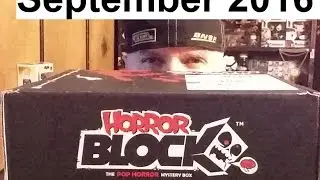 Horror Block Unboxing!!  September 2016 - Stephen King