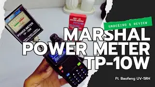UNBOXING & REVIEW MARSHAL POWER METER TP-10W