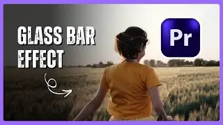 Как добавить эффект стеклянной полосы в Premiere Pro