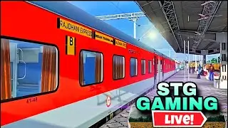 STG GAMING IS LIVE 🔴 | Indian Train Simulator | Train Wali Video | Train Games | Train Simulator