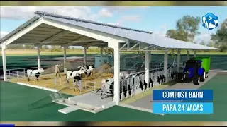 Compost Barn para 24 vacas dá retorno? Claro que sim!