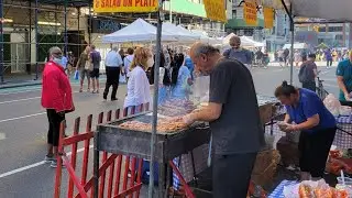 💥 Exploring Times Square Spring Fair (W57th to W47th st. & 7th Avenue) LIVE NYC Saturday June 4 2022