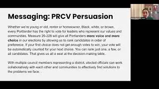 From campaign to results: Proportional Representation in Portland, Oregon