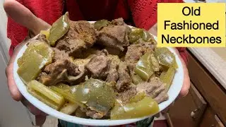 Old fashioned pork neckbone recipe.  #neckbones #easyrecipe #porkrecipe 
