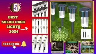 Best Solar Deck Lights On amazon 2024 | TOP 5 Solar Deck Lights Reviews| Trusted Buy Amazon Products