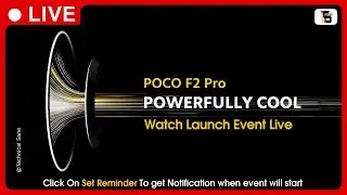 POCO F2 Pro Global Launch Event Live | POCO F2 Live Launch In India | POCO IS BACK