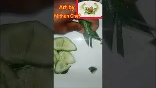 How to make amazing beautiful Cucumber 🥒🥒flower ☘️☘️☘️#shorts