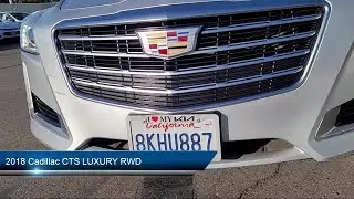 2018 Cadillac CTS LUXURY RWD Roseville  Sacramento  Folsom  Elk Grove  Davis