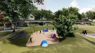 Landscape Design | Charoen Prathet Park (สวนสาธารณะเจริญประเทศ)