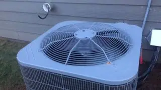 New 2019 Carrier Sentry Series Air Conditioner Starting Up & Running