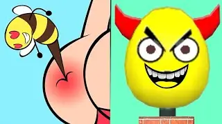 DRAW TO SMASH : Logic Puzzle vs HELP ME TRICKY PUZZLE - ASMR Mobile Games,New UPDATE,Part#2.