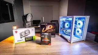 (POV) Montando PC Gamer de 6000 Reais com Ryzen 7 5700x3d e RTX 4060