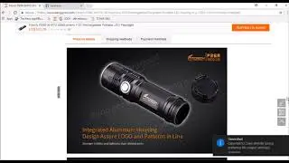 Fitorch P26R XHP70 3600Lumens FCD Rechargeable Portable LED Flashlight