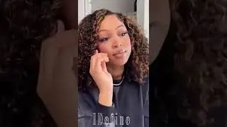 💖Idefinewig&mdash;Balayage Highlight Ombre Brown Water Wave✔️Human Hair Wigs✔️  (SKU: 55L01-WW3551)