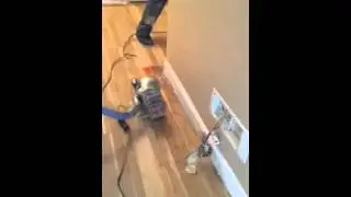 Dustless sanding
