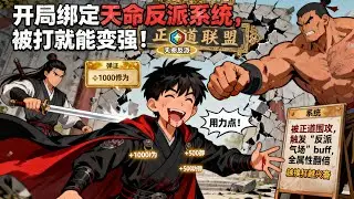 顾尘沙得到了一个“天命反派系统”，只要被天命之子打败，就能夺取对方气运，获得奖励。 于是，他开始处心积虑地当一个合格的反派。 天命之子缺功法，他立刻送上家传绝学（删减版）。