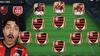 MONTEI O MELHOR TIME DO FLAMENGO NO FC MOBILE 26!