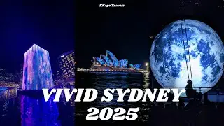Sydney | Winter vlog - Vivid 2025