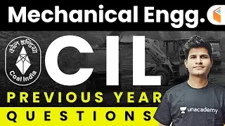 CIL 2020 | Mechanical Engg. by Neeraj Sir | CIL Previous Year Paper Mechanical