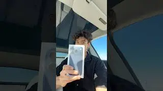 Пойдем со мной, чтобы забрать новый iPhone 17 в ЛУЧШЕМ ЦВЕТЕ