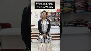 Woolen Shrug 9730349770 #fashionguru #trending #viralpost #latestupdate #wintercollection #winter