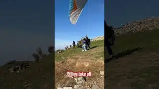 Billing take off #subscribe #virelvideo #paragliding #share #teambirbilling