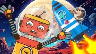 Rusty's Moon Mission Gone Wild! 🚀 How Mr. Bear Saved the Day 🐻✨