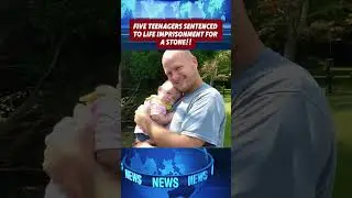 Пятеро подростков приговорены к пожизненному заключению за камень!!