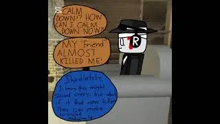Forsaken Comic part 2!! Long awaited :D #chance #shedletsky #angst #forsaken #roblox #fyp