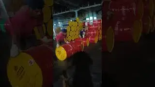 ⛽🛢️OIL godown in plant🛢️🛢️🛢️