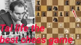 Milko Bobotsov vs Mikhail Tal, Tal best chess game, Tal life the best chess game, #tal #chess