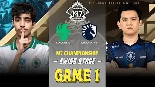 GAME 1 - TEAM FALCONS VS TEAM LIQUID PH | M7 WORLD CHAMPIONSHIP | SWISS STAGE R2