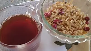 #FRIED FLATTENED RICE PEANUTS ASSAM BLACK TEA#1.54 PM#22/12/2025