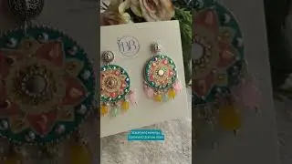 handcrafted earrings🫰🍁💌 comment to know more