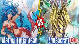 Mermail Atlantean vs Enneacraft & Mermail Atlantean vs Lunalight - NEW BANLIST DB Yu-Gi-Oh!