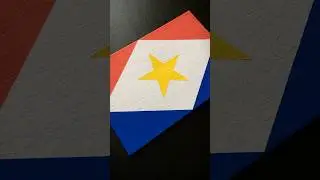 SABA 🇳🇱 Flag Drawing #caribbean #netherlands #posca