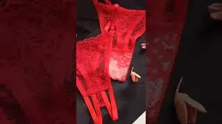 Red crotchless panties❤️