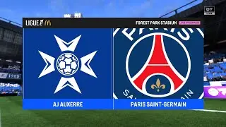 AJ AUXERRE vs PARIS SAINT-GERMAIN | LEAGUE 1 | FC 26 | gameplay