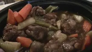 Super Easy Oxtail Stew  (One Pot Slow Cooker)  Traditional Chinese Cooking