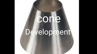 Perfect calculation of concentric reducer or cone