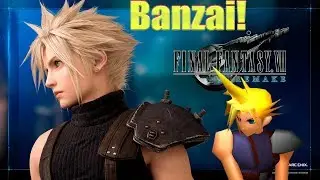 Final Fantasy VII Remake Banzai! Играет в Demo