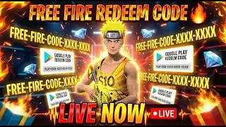 FREE FIRE LIVE STREAM 🔴 Redeem Code Giveaway | Big Diamond Giveaway 💎 FF Live #shorts #livestream