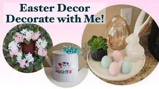 SIMPLE EASTER DECOR | DECORATE WITH ME | SPRING DECOR IDEAS | TARGET & HOMEGOODS