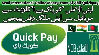 How To Send Online International Money From Quickpay Alahli Account