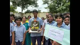 NATIONAL SPORTS WEEK DAY 1 INTER HOUSE GANESH IDOL MAKING AND GREEN PLANTETION  RELAY WERE CONDUCTED