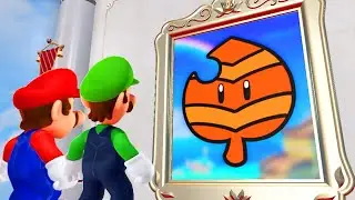What happens when Mario & Luigi enter the Tanooki Painting in Super Mario Odyssey?