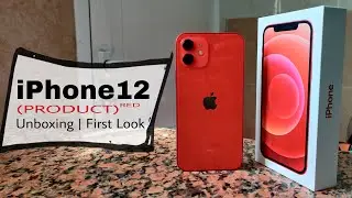iPhone 12 (Product)RED | Unboxing & First Look