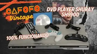 TESTE DE FUNCIONAMENTO DVD GAME PLAYER SHURAY SH9900